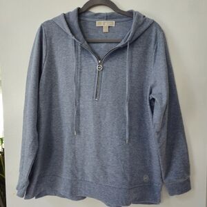 Michael Kors Blue Long Sleeve Hoodie